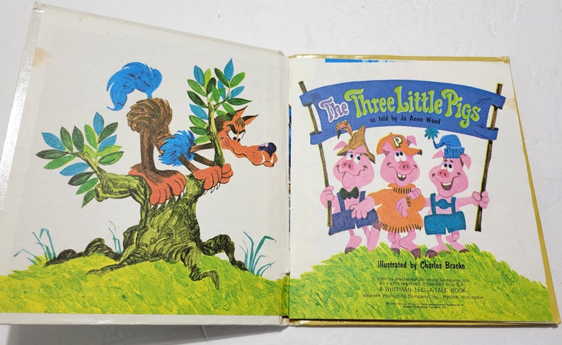 Vintage Childrens Books Timothy Tinker The Three Little Pigs I Know What a Farm Is image 6