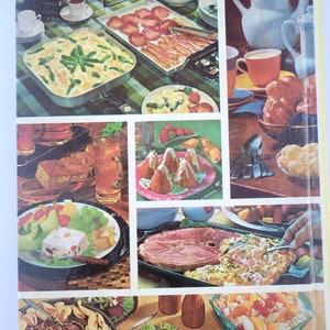 Mittagessen und Brunch Better Homes & Gardens Kochbuch 125 Rezepte 35 Speisepläne 1963 Bild 9