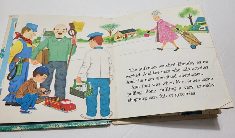 Vintage Childrens Books Timothy Tinker The Three Little Pigs I Know What a Farm Is image 4