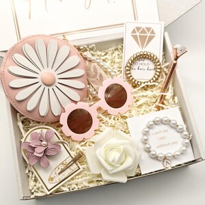 Bracciale Con Scritta 'Thank You For Being Our Flower Girl' – Regalo Per Damigelle Con Scatola Portagioie