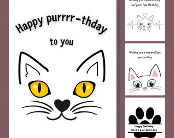 Printable Birthday Card Digital Download Only - Etsy UK