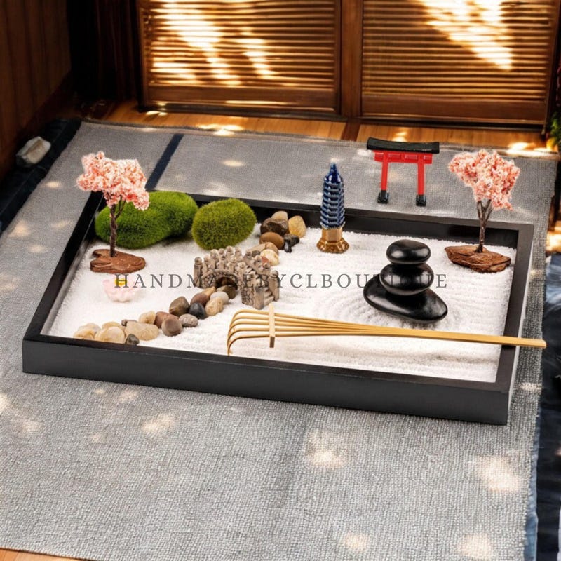 Tabletop Zen Garden Etsy