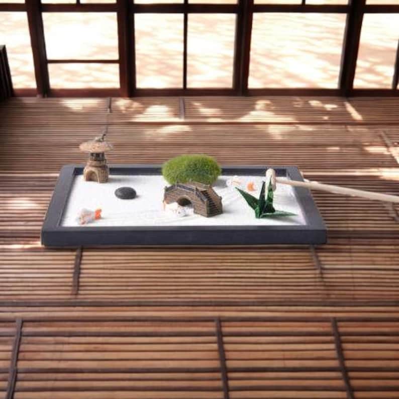 Japanese Zen Garden DIY Kit for Desktop Decor Mini Garden Art & Diorama ...