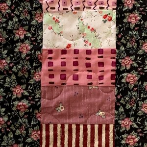 Lap Quilt/Pretty in Pink Lap Size Quilt/Fireside Quilt image 2