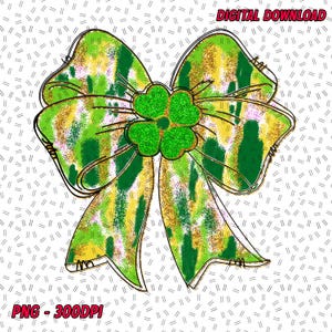 St Patricks Day Png Bundle, Lucky St Patrick&#39;s Day Coquette Png, Lucky Png, Shamrock png, Coquette St Patrick&#39;s Day, St Patrick&#39;s day Png