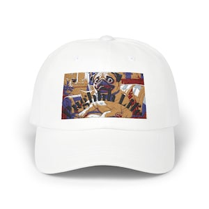 Embroidered Dad Cap, Funny Pug and Quotes Design, Dog Lover Gift, Baseball Hat, Animal Lover Accessory, Dad Hat for Men and Women