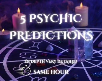 5 Future Predictions | Future Tarot Reading | Carrier Reading | Love Reading | Relationship Reading
