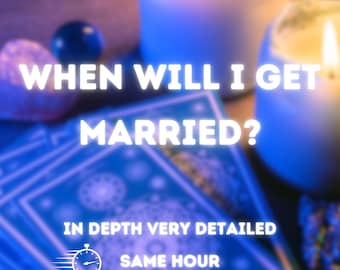 When Will I Get Married? | Relationship Reading | Future Reading | Love Reading | Future predictions | Same Day Reading