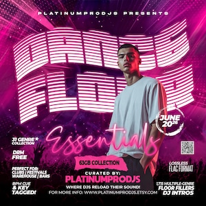 Dancefloor Essentials DJ Mega Pack July 2026 [1715 FLAC Format 44.1kHz] DJ Friendly | Digital Download
