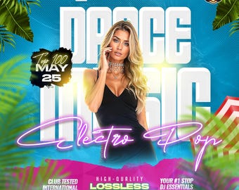 Dance Music Super Hits Pro DJ Music Crate 2025 • 100 16-bit AIFF Selections of May • DJ Friendly • Club Ready Anthems (Digital Download)