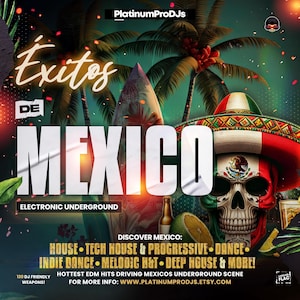 Edición Latin EDM 2025 [Más de 100 pistas FLAC a 44.1 kHz] / Archivo de la colección de música para DJs / Descarga digital