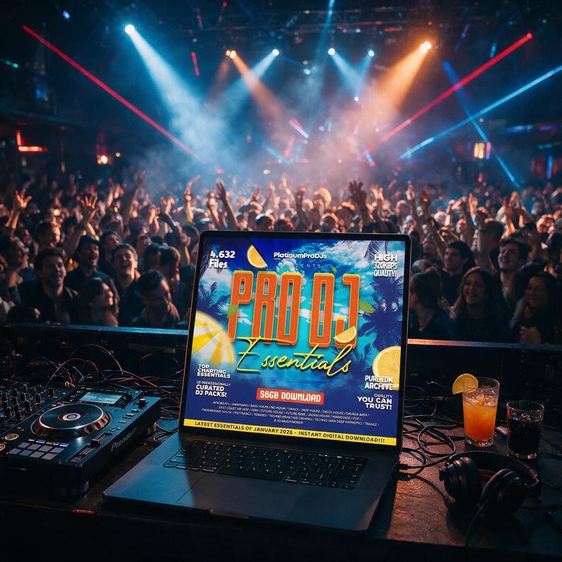 EDM Pro Dance Pack February 2026 [4632 MP3 Format 320kbps] DJ Friendly | Digital Download image 6