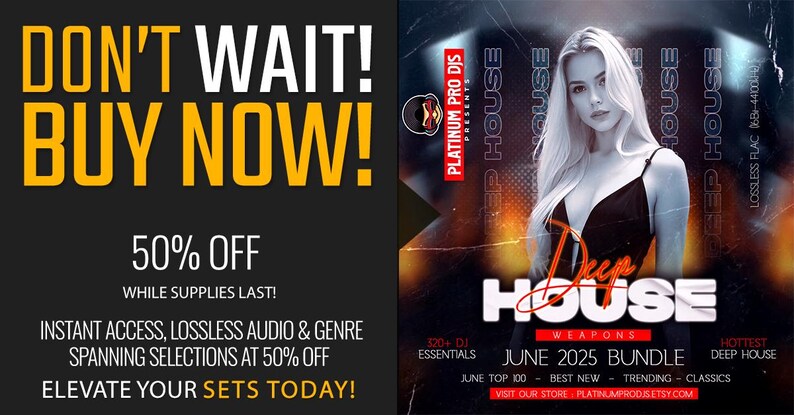 1,043 Headliner DJ Essentials February 2025 | MP3 320kbps | Peak Time Weapons Pack immagine 7