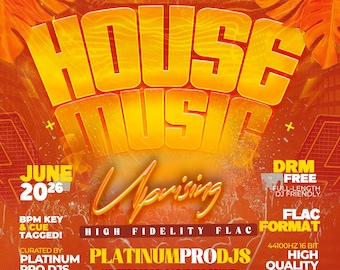 230 House Music Tracks June 2026 | FLAC 44.1kHz | DJ Playlist