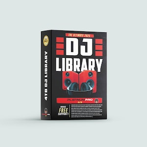 4TB DJ Mix Library: Multi-Genre Club Radio Essentials - Pro Tracks, Anthems & Party Hits Collection