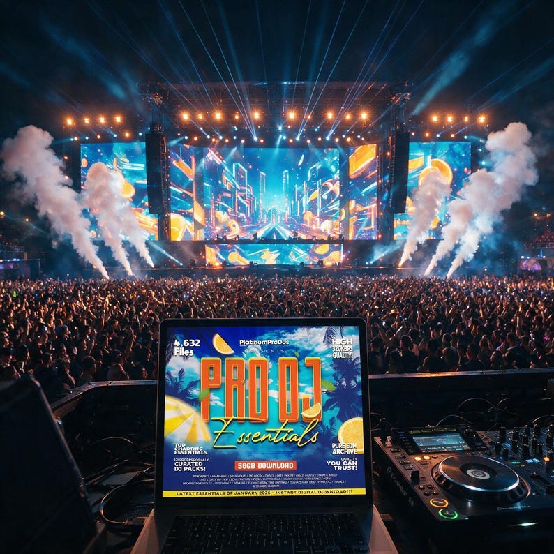 EDM Pro Dance Pack February 2026 [4632 MP3 Format 320kbps] DJ Friendly | Digital Download image 7