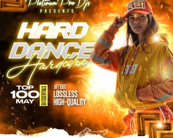 Hard Dance • Top 100 [May 2025] • Pro DJ Performance Pack • DJ Friendly • Lossless 16bit • Instant .AIFF Download