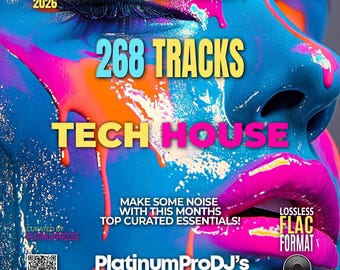 Tech House DJ Pack July 2026 | 278 Tracks | Lossless FLAC (Digital Download)
