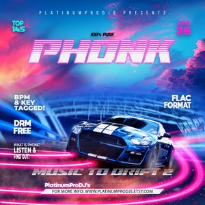 Phonk 2026 Edition [140+ FLAC Tracks 44.1kHz] | DJ Music Collection Archive | Digital Download