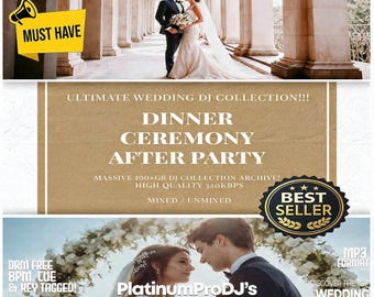 Wedding 2025 Edition [10800+ Tracks FLAC 44.1kHz] | DJ Music Collection Archive | Digital Download
