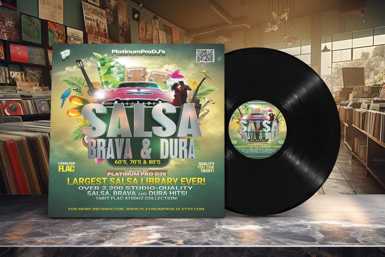 Salsa Collection Cd Salsa Collection 1960s–1980s | 2,252 FLAC 44.1khz | DJ Collection - Etsy