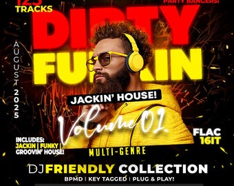 Funky House 2025 Edition [Über 100 FLAC-Tracks, 44,1 kHz] | DJ-Musikarchiv | Digitaler Download