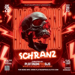 Hard Techno 2026 Edition [230+ FLAC Tracks 44.1kHz] | DJ Music Collection Archive | Digital Download