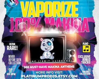 Makina Chart 2025 by PlatinumProDJs • 305 Hit Selections • DJ Friendly • High-Quality 16-bit DJ Gifts FLAC Digital Download