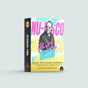 Nu Disco Top 100 Extended May 2025 | DJ Tracks | ProAudioSound AIFF 16bit | BPM + Key Tagged | Retro-Futuristic Grooves | Instant Download