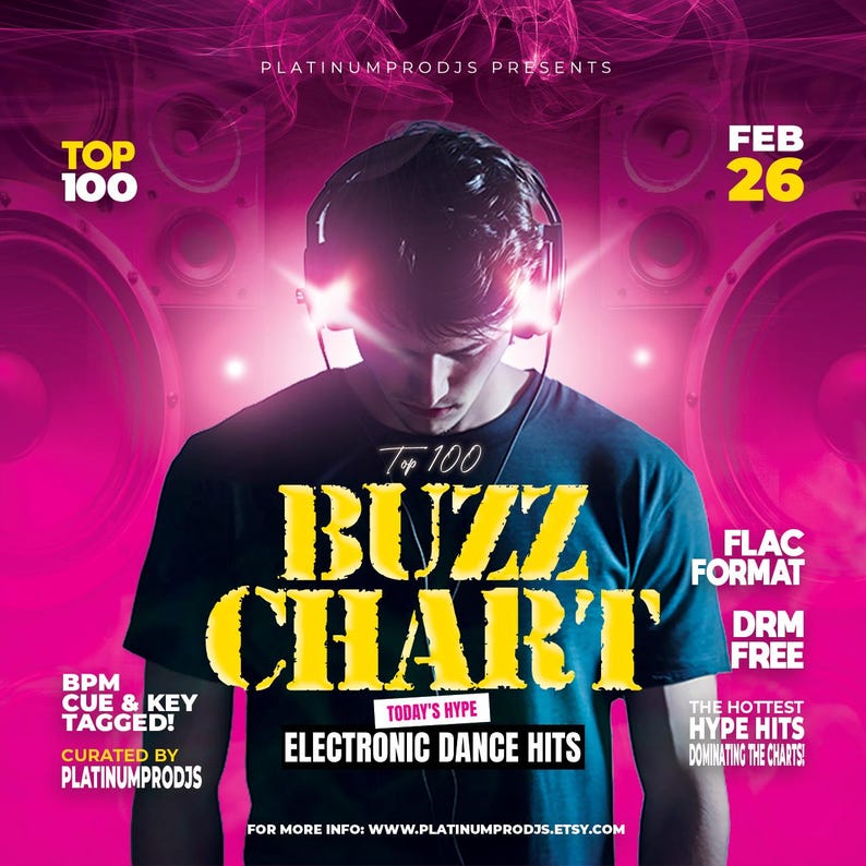 Top 100 Buzz Chart March 2026 Lossless FLAC, Afro House, Deep, Melodic ...