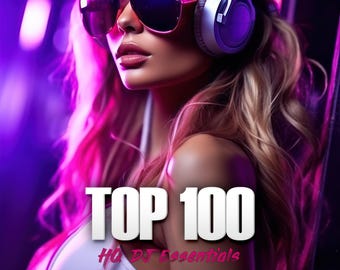 TOP 100 Essentials Pro DJ Music Pack 2025, 100 High-Energy AIFF 16-bit Tracks of February, Serato Rekordbox Ready (Digital Download)