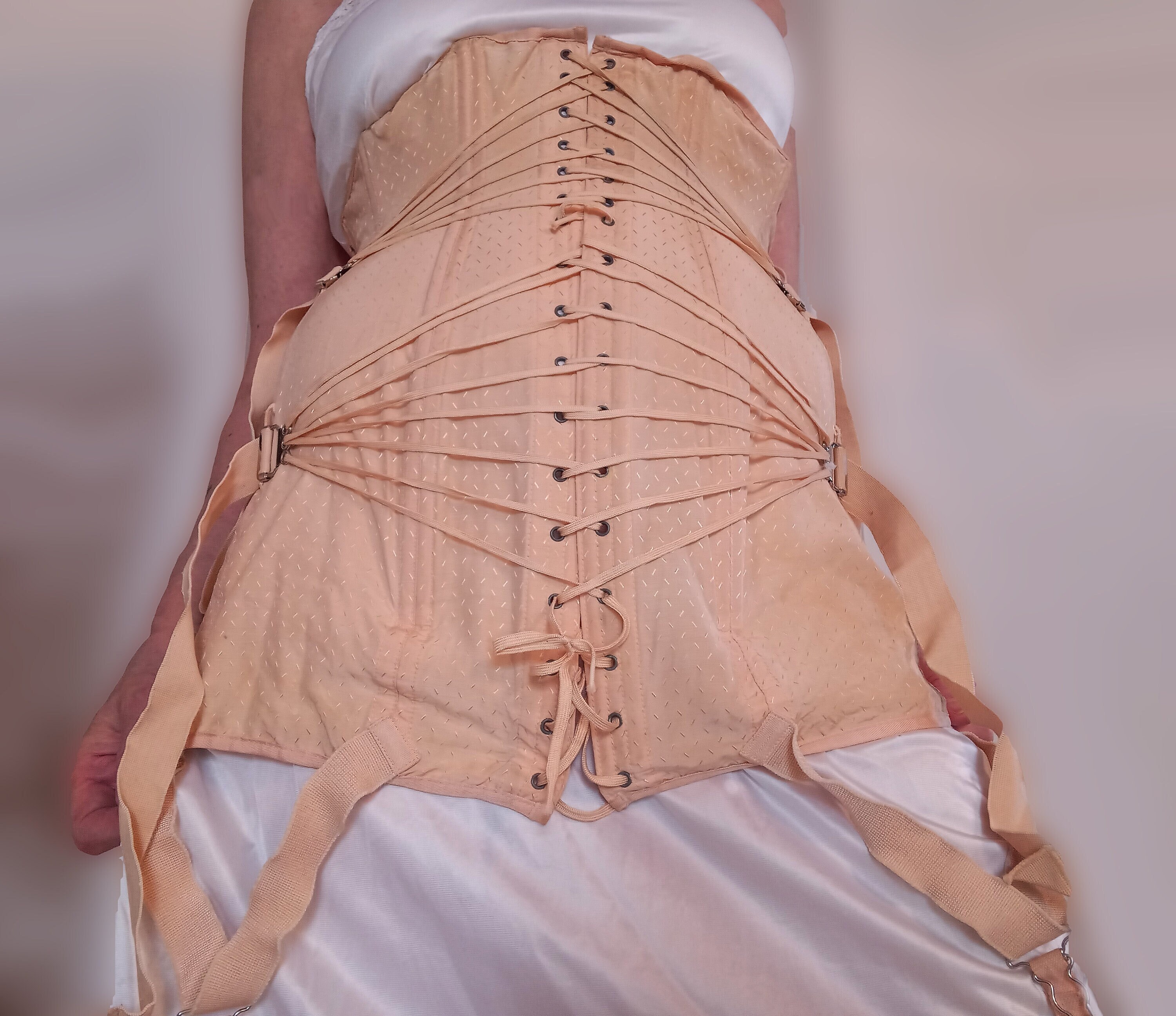 Antique Camp girdle corset