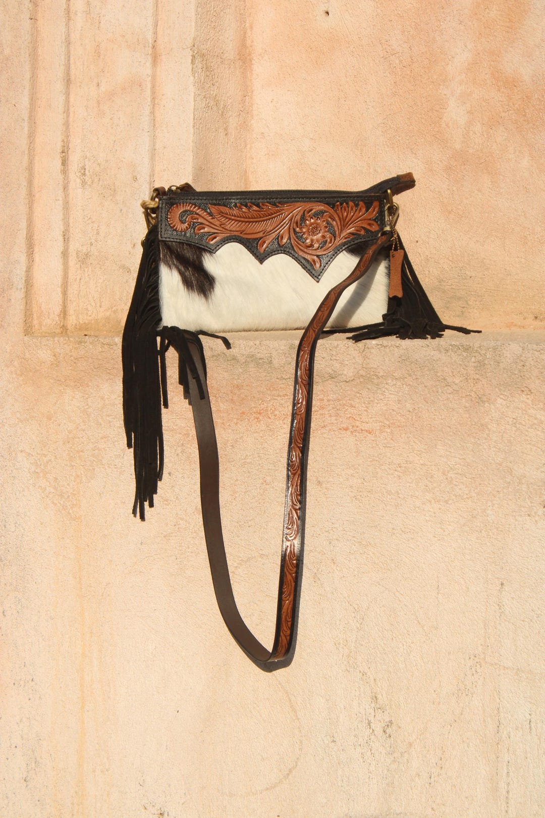New Fashion Leather Handbags Cowhide Ladies Shoulder Handbags
