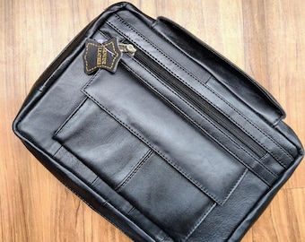 Genuine Leather Bible Cover | Handcrafted Book Holder