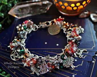 JEANCZ Multilayer Leather Band Bracelet Wicca Wise EyesCustom Glass Cabochon Charm for woman JEANCZ Multilayer Leather Band Bracelet Wicca Wise EyesCustom Glass Cabochon Charm for woman