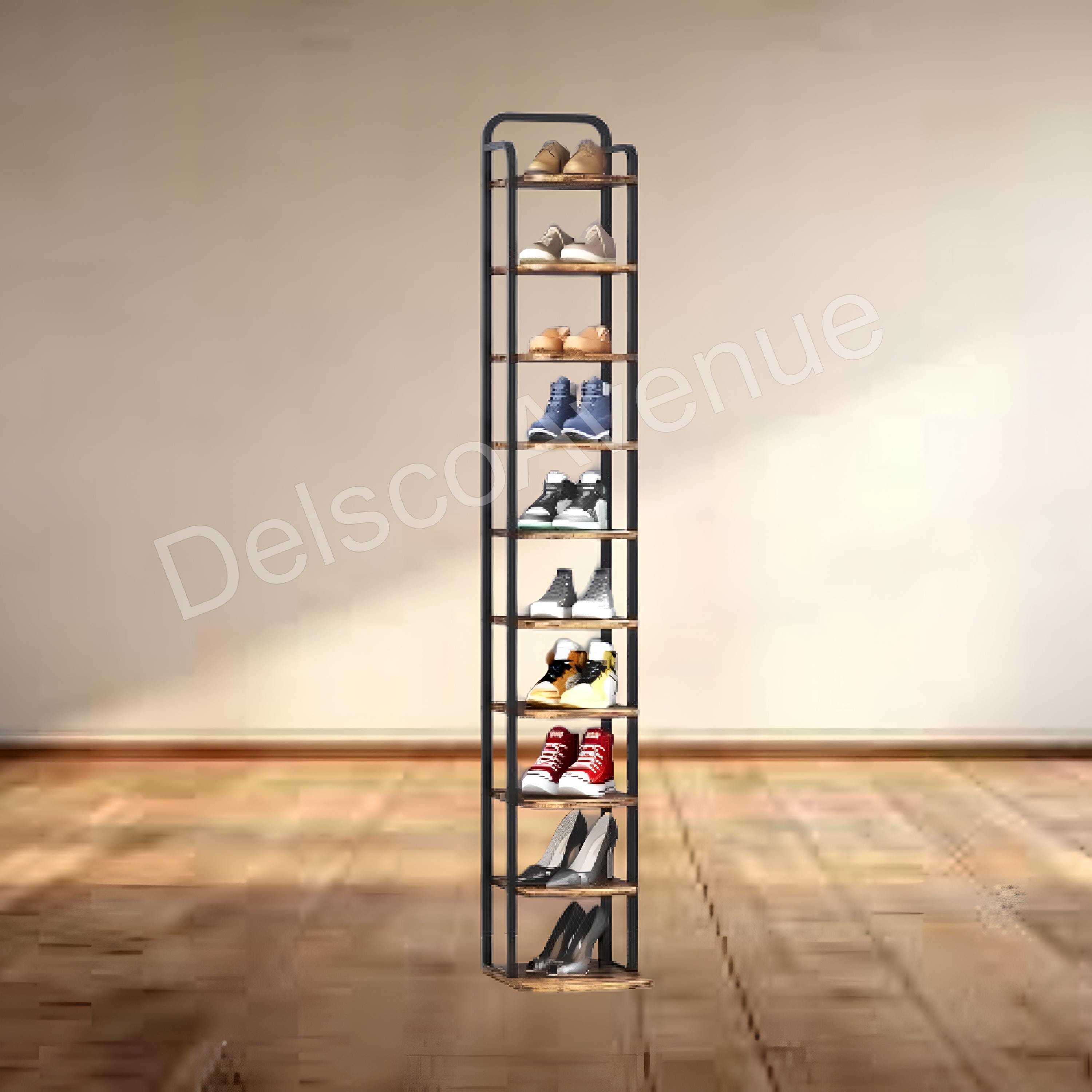 Wooden Multi Tier Shoe Rack | Tall Shoe Rack | Modern Shoe Rack ...