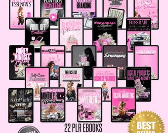 22 Viral Digital Marketing eBooks Bundle: MRR/PLR (Digital Download)