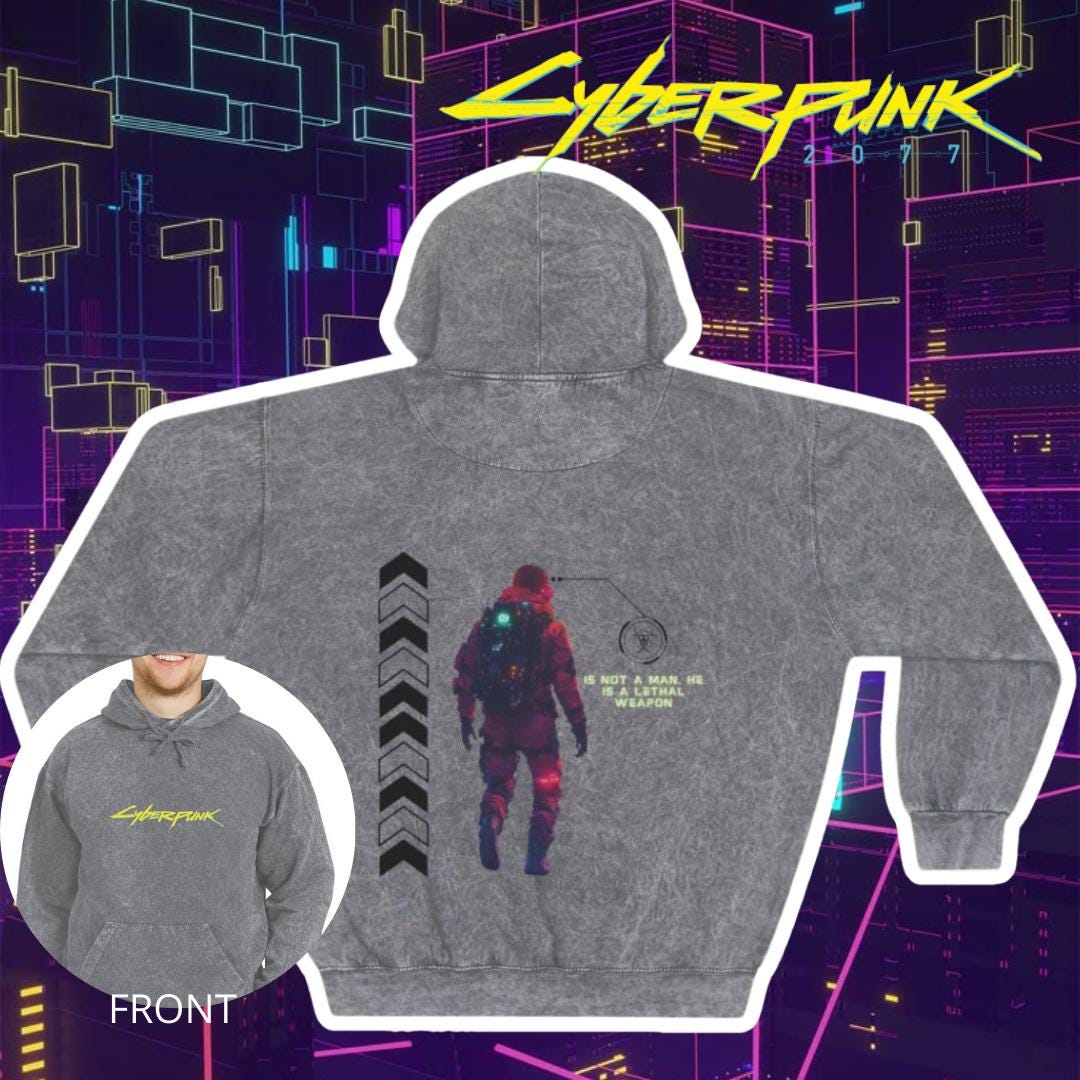 Cyberpunk 2077 Sandevistan Hoodie - Etsy Cyberpunk 2077 Sandevistan Hoodie - Etsy