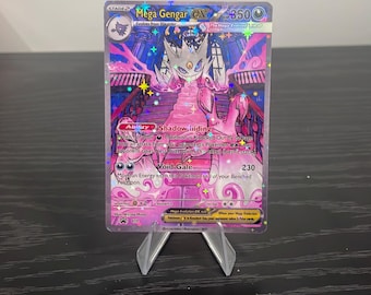 Glanzende Mega Gengar-kaart (aangepaste kaart/illustraties)