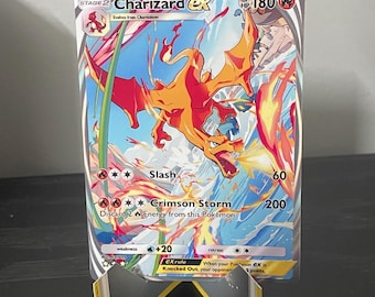 リザードン ex - ホロファンカード ポケモン TCG ポケットアート