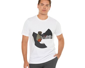 Unisex Cotton Tee: Abstract Design, Lightweight Comfort