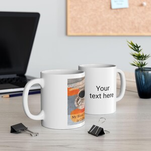 Mug en céramique personnalisable avec texte, Tasse à café, Mug à thé, Décoration de cuisine, Idée cadeau pour amateur de café, Mug personnalisé