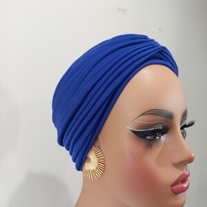 Vtg Brighton Of California Cream Pleated Turban 22.5 Hat Structured Ribbon Bow Pleated Turban - Etsy main image 4