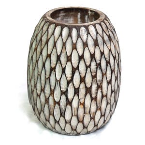 Vase, printed pattern, height 25 cm
