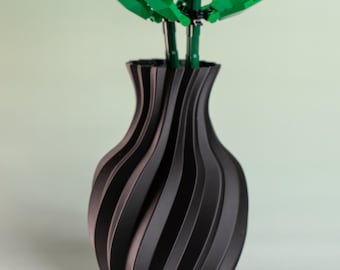 Modern Vase for LEGO® Botanical Flowers