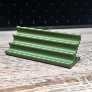 Slanted Pen Tray – 3 Slot Desk Organizer – Colorful Modern Pen Holder – 3D Printed Office Accessory – Minimalist Desk Tray