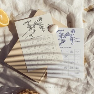 Bingospel bruiloft Vind de gast Bingo Bingo vrijgezellenfeest Bingokaarten bruiloft Bruiloftsactiviteiten Gepersonaliseerde bingo Spel bruiloftsgast