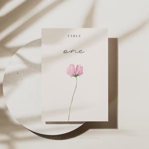 Wildblumen Tischnummern Hochzeit Vorlage Hochzeit Tischkarten Tischnummerierung Hochzeit Hochzeitstisch Nummerierung DIY Tisch Nummer Schild