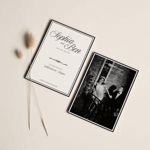 Oude geld bruiloft bewaar-de-datum strik vintage bewaar-de-datum Hollywood bruiloft retro bewaar-de-datum sjabloon lint bewaar-de-datum