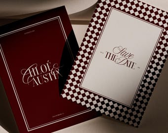 Vintage Schwan Old Money Save The Date Retro Save The Date Cards Save The Date Vintage Elegante Einladungskarte Hochzeit Einladung Vintage